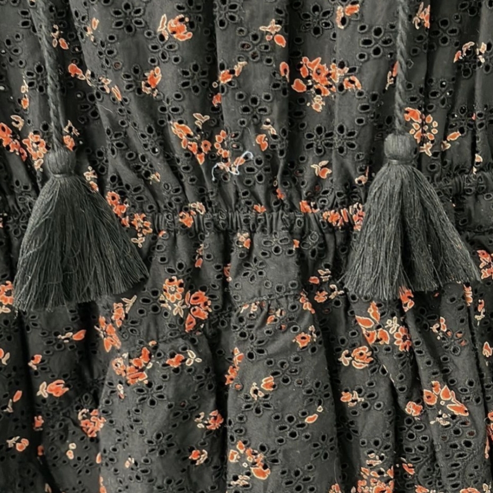 Ulla Johnson Josette Floral Lace Ruffle Cocktail Party Dress XS - Picture 5 of 12